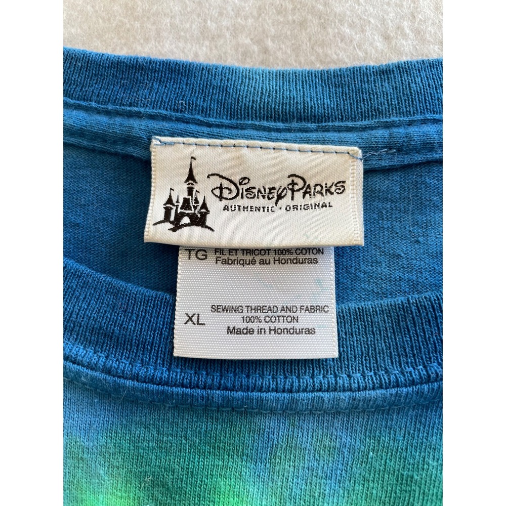 Disney Parks Walt Disney World 2014 Tie Dye Mickey Mouse T-Shirt XL Mens - Picture 4 of 7
